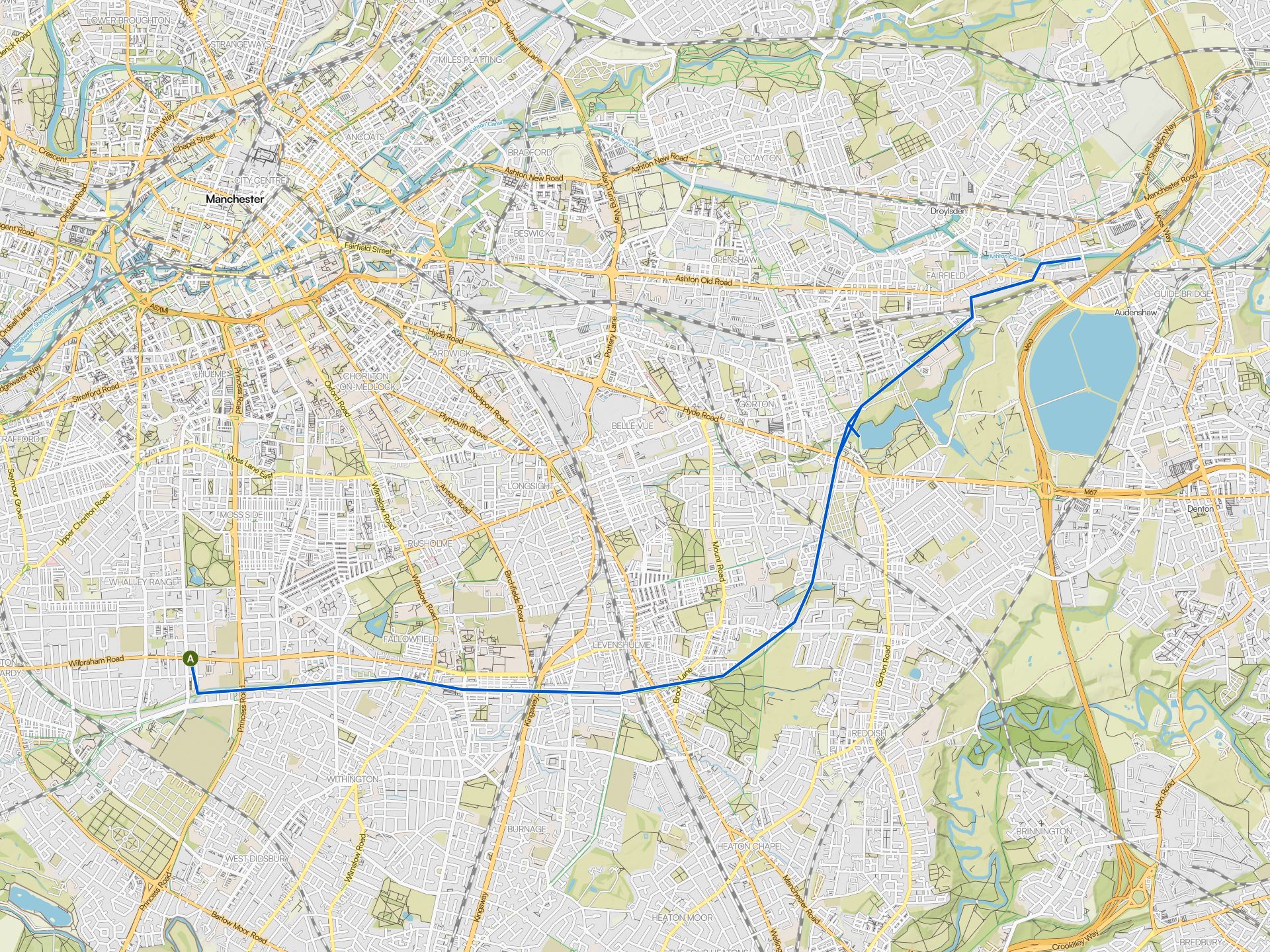 The best cycling routes around Manchester | Komoot